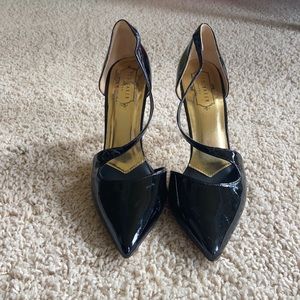 Black Ted Baker Heels Size 38